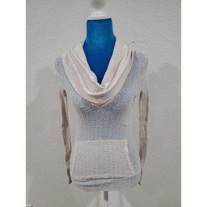 Moda International Lightweight tan Knit Sweater Size XS